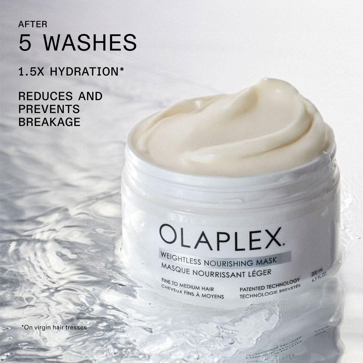 Weightless Volumizing Hydration Hair Mask for Fine Hair