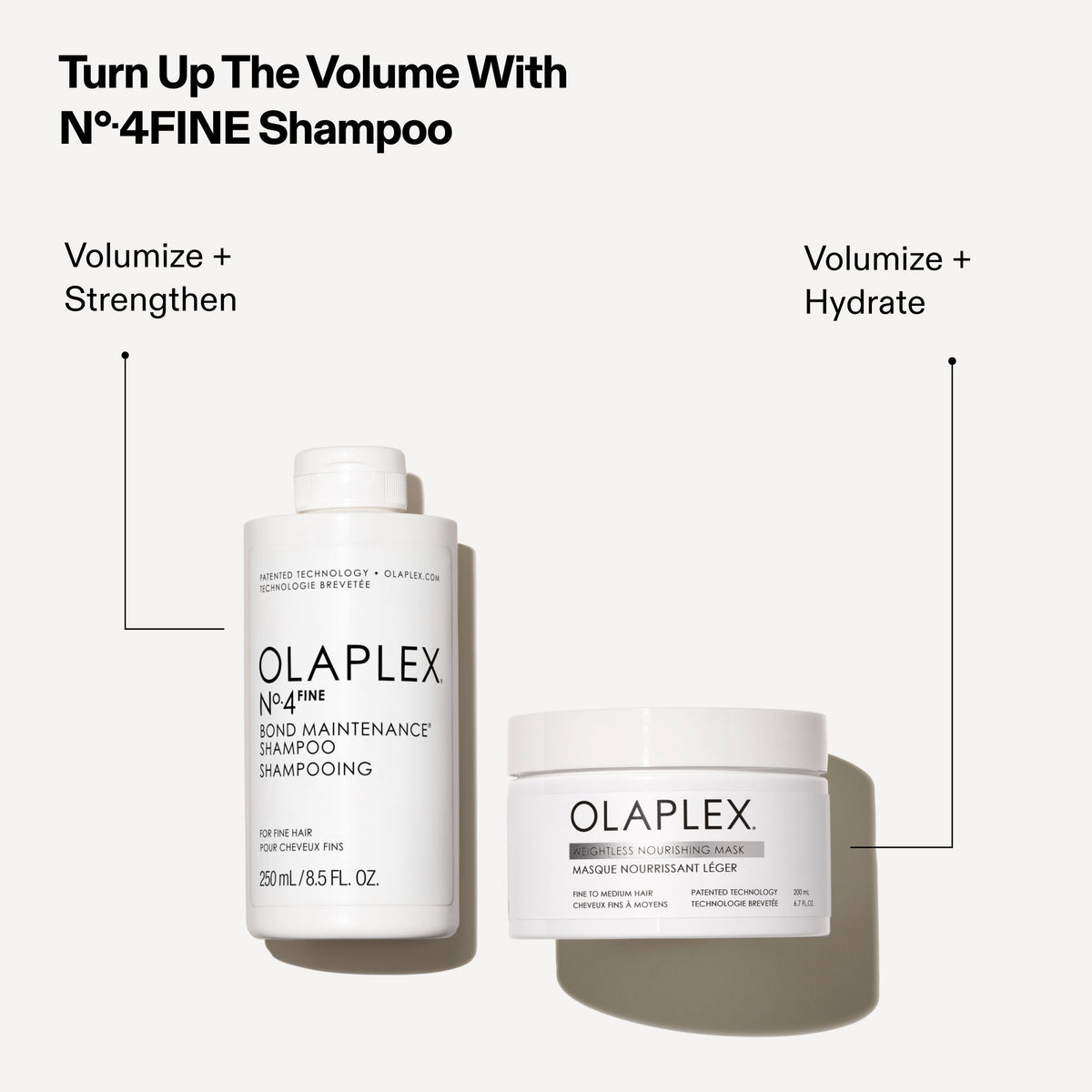 Weightless Volumizing Hydration Hair Mask for Fine Hair