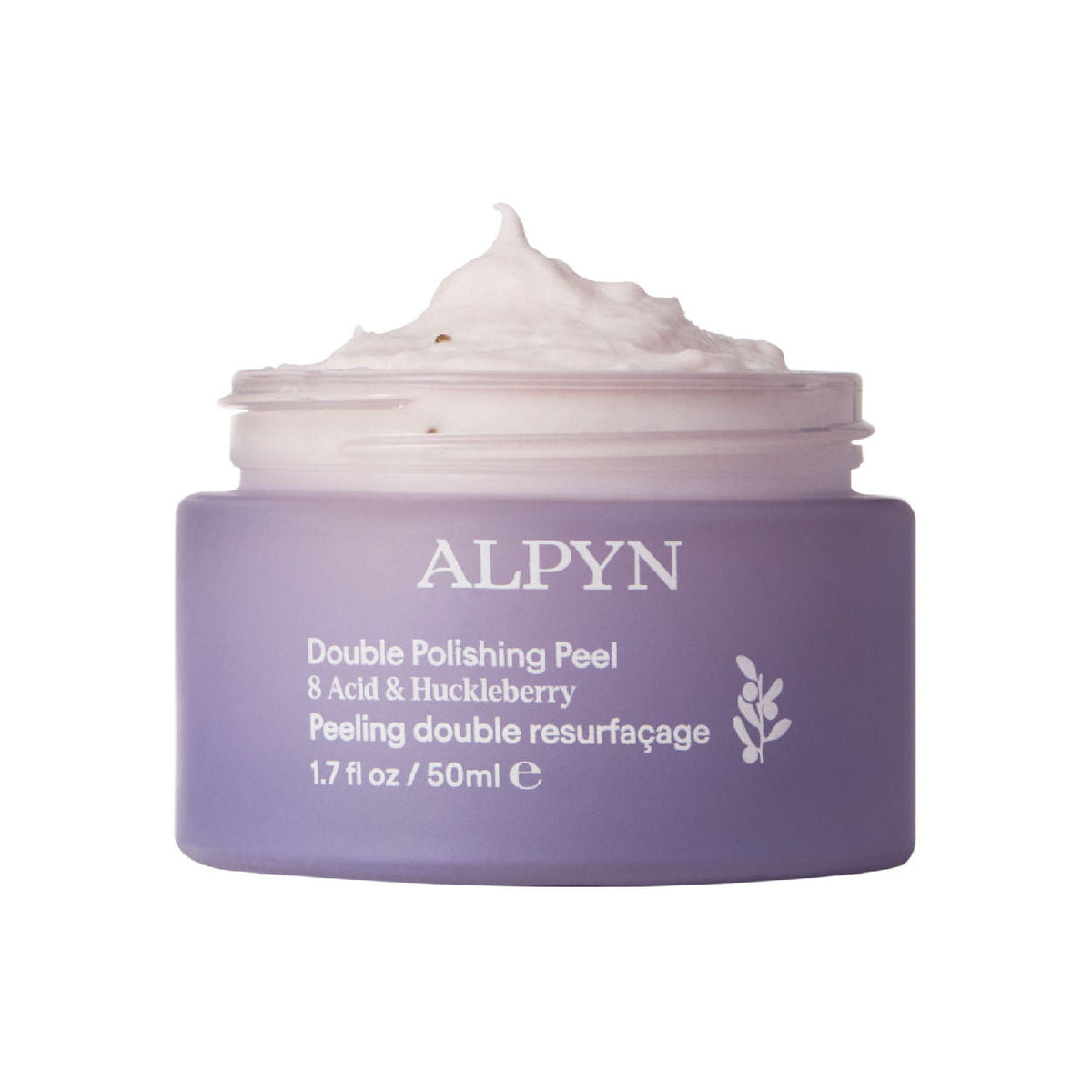 Polishing Peel and Brightening Face Mask with 8 Acids and Huckleberry